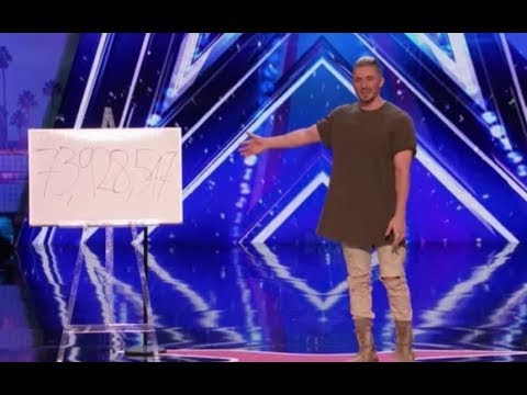 Leaked: Tom London SHOCKING Math Magic on America's Got Talent 2017
