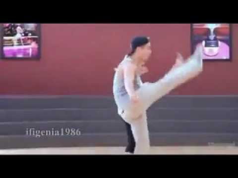 Shawn Johnson & Derek Hough - Rehearsals and interviews of Week 2 (Jive)