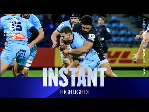 Bruising encounter | Castres Olympique v Bath Rugby | Investec Champions Cup Instant Highlights