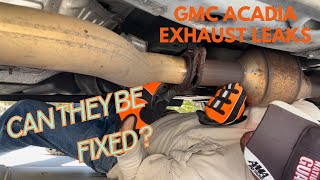 Repairing GMC Acadia exhaust leaks