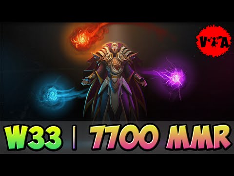 W33 7700 MMR Plays Invoker vol #2 Dota 2