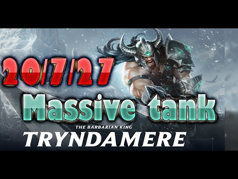 ARAM Tank Tryndamere - Tank carry
