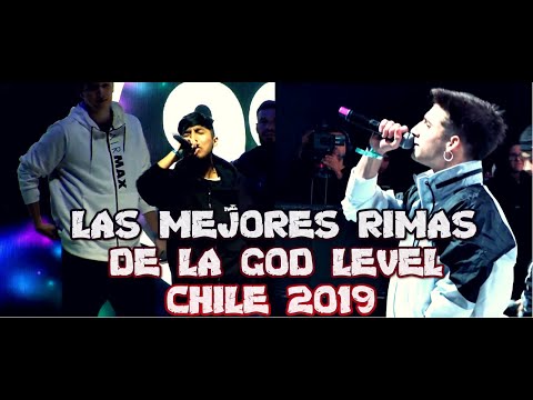 LAS MEJORES RIMAS DE LA GOD LEVEL FEST CHILE 2019 😮😮