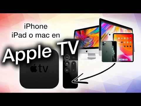 Cómo conectar tu iPhone al Apple TV y a pantallas inteligentes