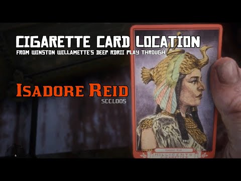 Stars of the Stage 7: Isadore Reid - Cigarette Card Location [RDRII]