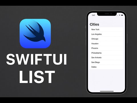 SwiftUI List Tutorial 🚀 | Build Dynamic Lists in Minutes!
