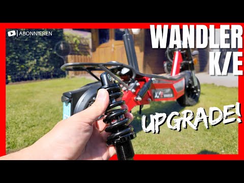 WANDLER K/E - Fahrwerk Upgrade! ⚡️ Wirklich mehr Komfort für den flotten E-Roller?