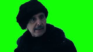 Irving "what did you tell him, dumbass?" Severance green screen