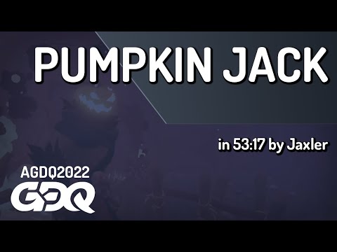Pumpkin Jack by Jaxler in 53:17 - AGDQ 2022 Online