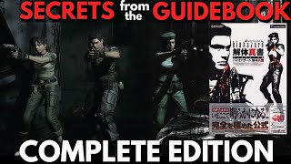 COMPLETE Resident Evil Remake Secrets from the Guidebook (Parts 1, 2 and 3)