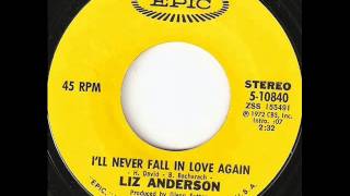 Liz Anderson "I'll Never Fall In Love Again"