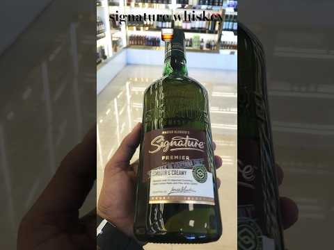 Signature Whiskey only 750 mai #dutyfree #signature #trending
