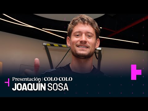 🔴 EN VIVO | Presentación oficial de Joaquín Sosa en Colo Colo