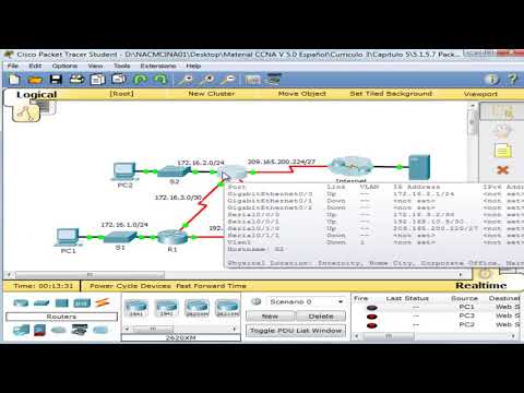 capacitacion networking - Ajuste y resolucion de problemas de OSPF de area unica parte 2