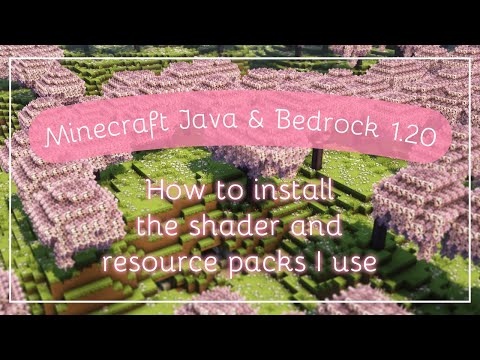 [Minecraft 1.20] 🌸 How to install the shader and resource packs I use / Mizuno's 16 Craft