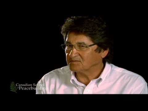 Ovide Mercredi at Canadian School of Peacebuilding
