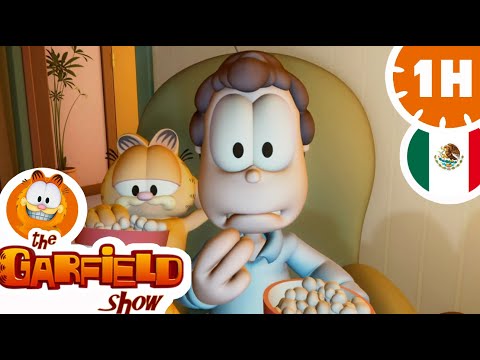 😱 ¡Episodios especiales de Halloween! 😱 - El Show de Garfield - Dibujos Animados!