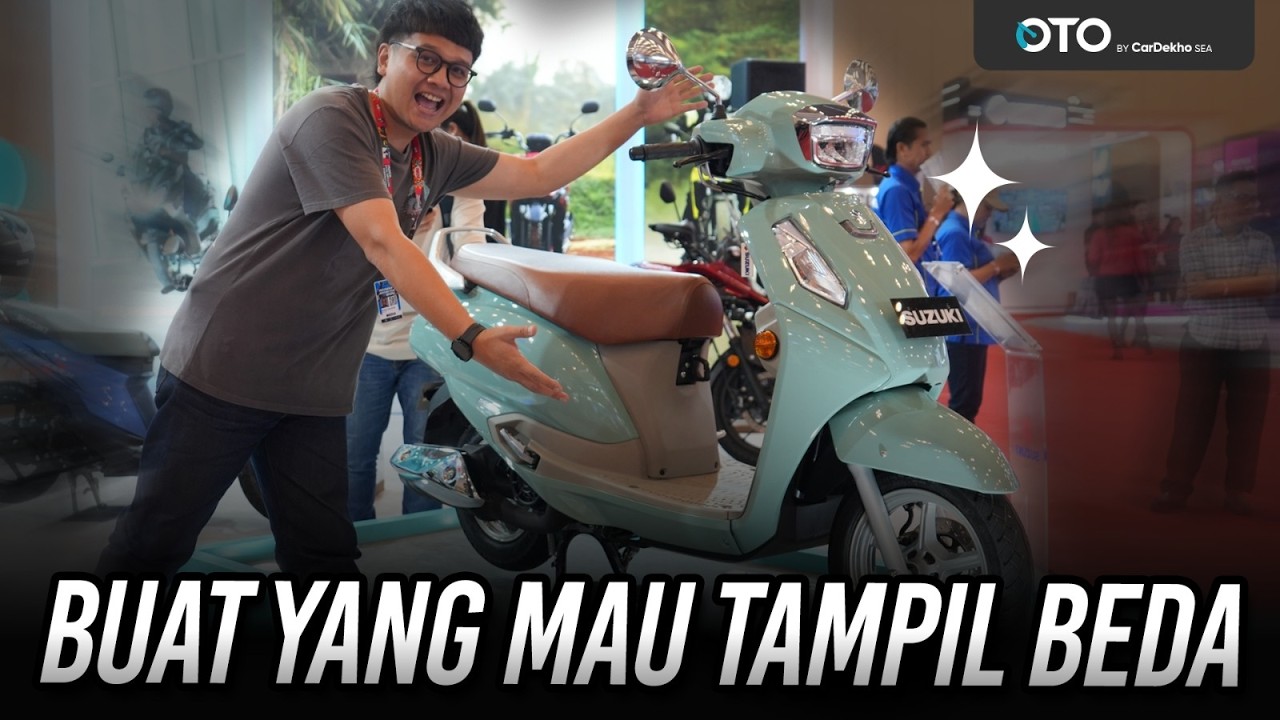 LEBIH DEKAT DENGAN SUZUKI ACCESS 125, SKUTER KLASIK PUNYA SPESIFIKASI MENARIK