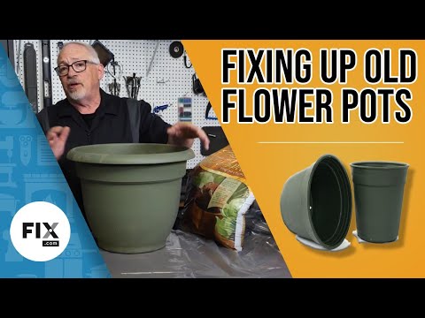 Don't Throw Out Your Old Plant Pots! Here's  How to Restore and Re-Use Them! | FIX.com
