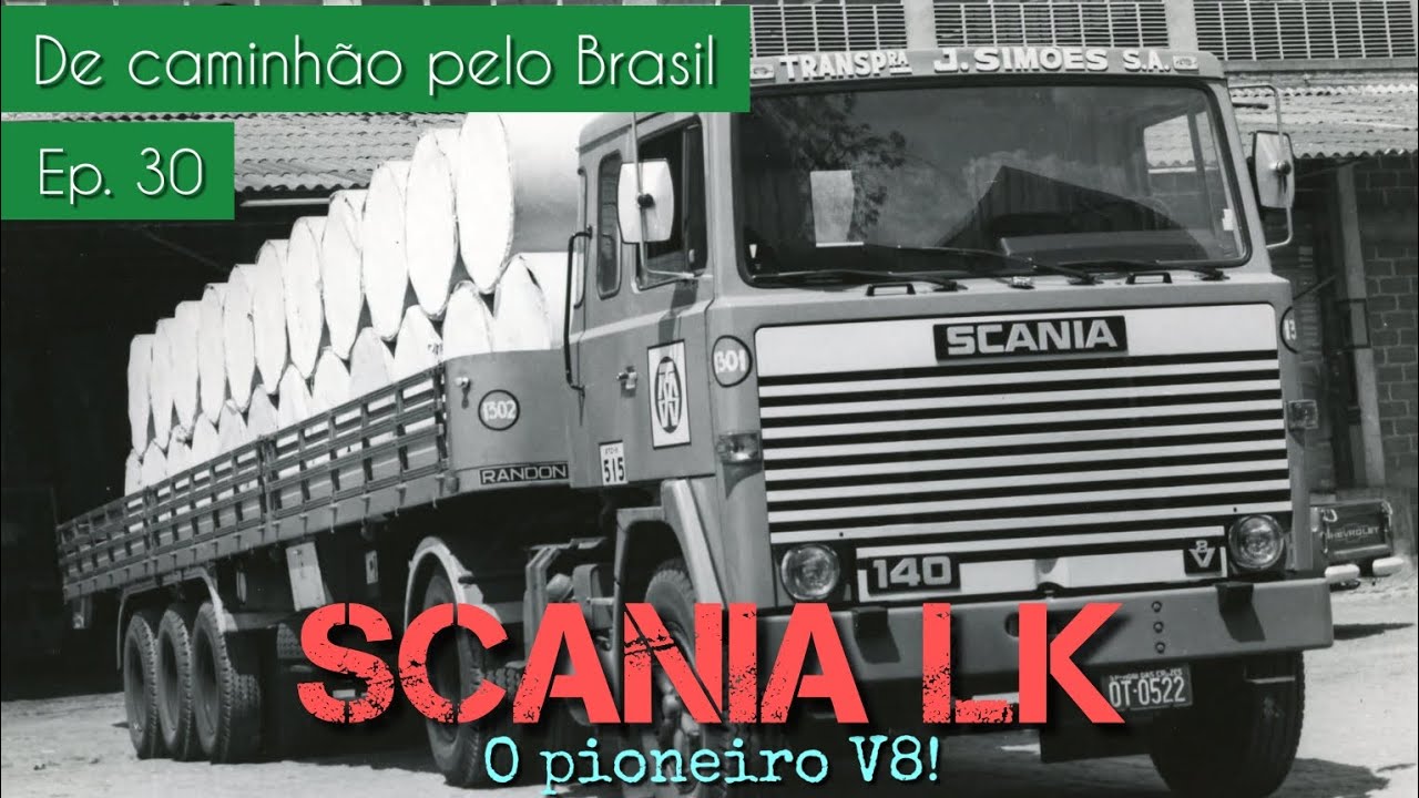 Scania LK: o lendário V8!