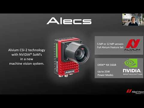 Alecs - Allied Vision Embedded Camera Solution