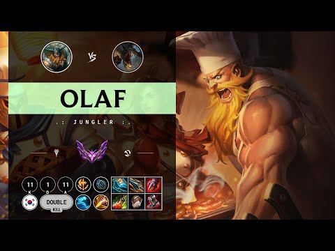 Olaf Jungle vs Fiddlesticks - KR Master Patch 14.10