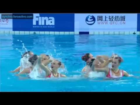 Russian Federation (RUS). Free Team 10th FINA World Trophy 2015