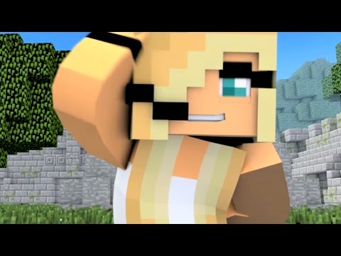 Minecraft Songs "Fight Like A Girl" Psycho Girl 3 and Little Square Face Minecraft Songs