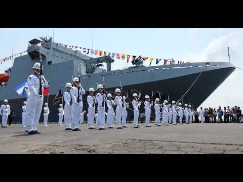 Flotilla de la Fuerza Naval de Taiwán llega a Nicaragua