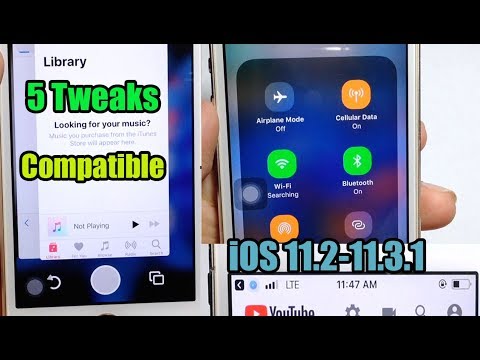 Top iOS Cydia Tweaks **5 New iOS 11.2-11.3.1