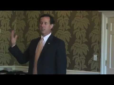 Santorum says there's a US program to kill Iranian scientists and dead ones are a wonderful thing