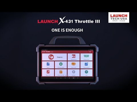 The ultimate scan tool. X-431 Throttle III