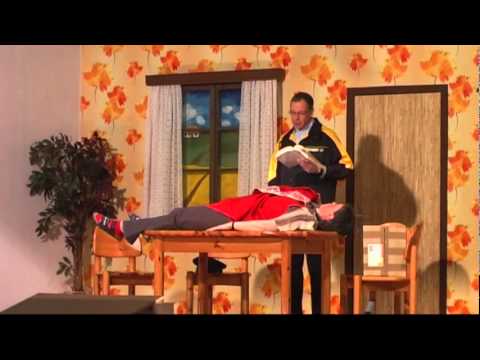 Lörzweiler Theater 2009 -  Drei Engel für Ferdi  -  "Die Tischszene"