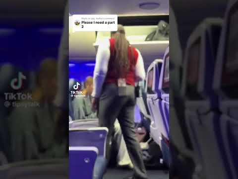 Chamskie zachowanie pasażerki