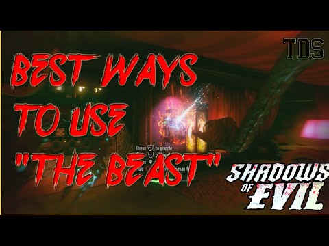 Most Efficient Ways to Use "THE BEAST" in Shadows of Evil (Black Ops 3 Zombies)