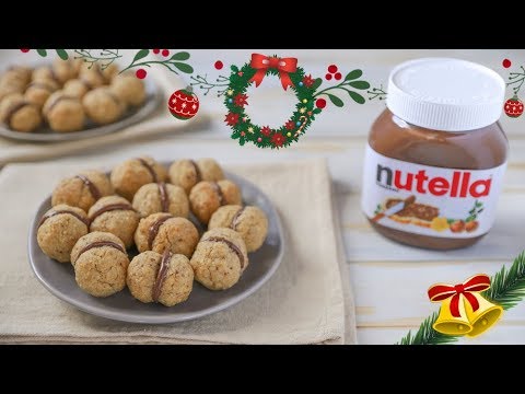 BACETTI DI DAMA ALLA NOCCIOLA CON NUTELLA® di Benedetta - Ricetta Facile