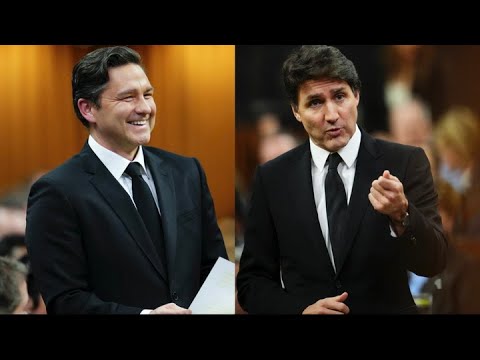 CAUGHT ON CAMERA Poilievre does some carbon tax math for Trudeau