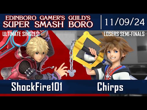Smash Boro 76 L.Semis - ShockFire101 (Shulk) Vs. Chirps (Sora) - Ultimate