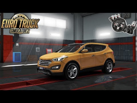 تجربة (( سيارة Hyundai بسرعة 270 كليو متر في الساعة )) في لعبة Euro Truck Simulator 2