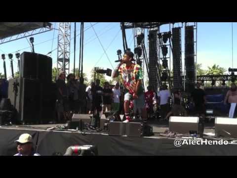 Mike G and Hodgy Beats Freestyle at Coachella 2013