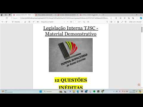 Regimento Interno TJSC 2024 - Dicas de estudo, questões e mais.