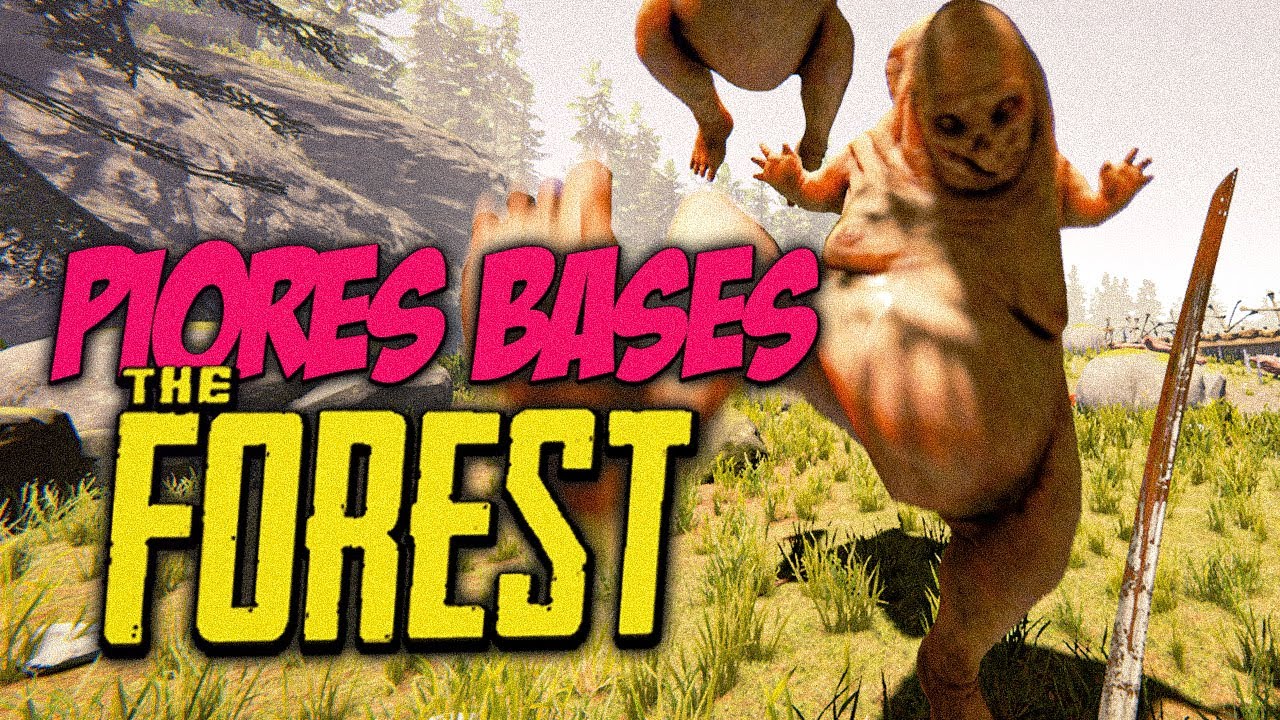 TOP PIORES LUGARES para fazer base NO THE FOREST!