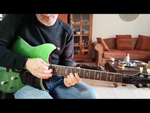 Filippo Gallo(cover) Matteo Mancuso solo on C#m Backing track !!