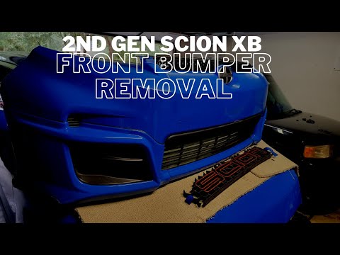 2nd GEN SCION xB: FRONT BUMPER REMOVAL & FUTURE UPGRADES