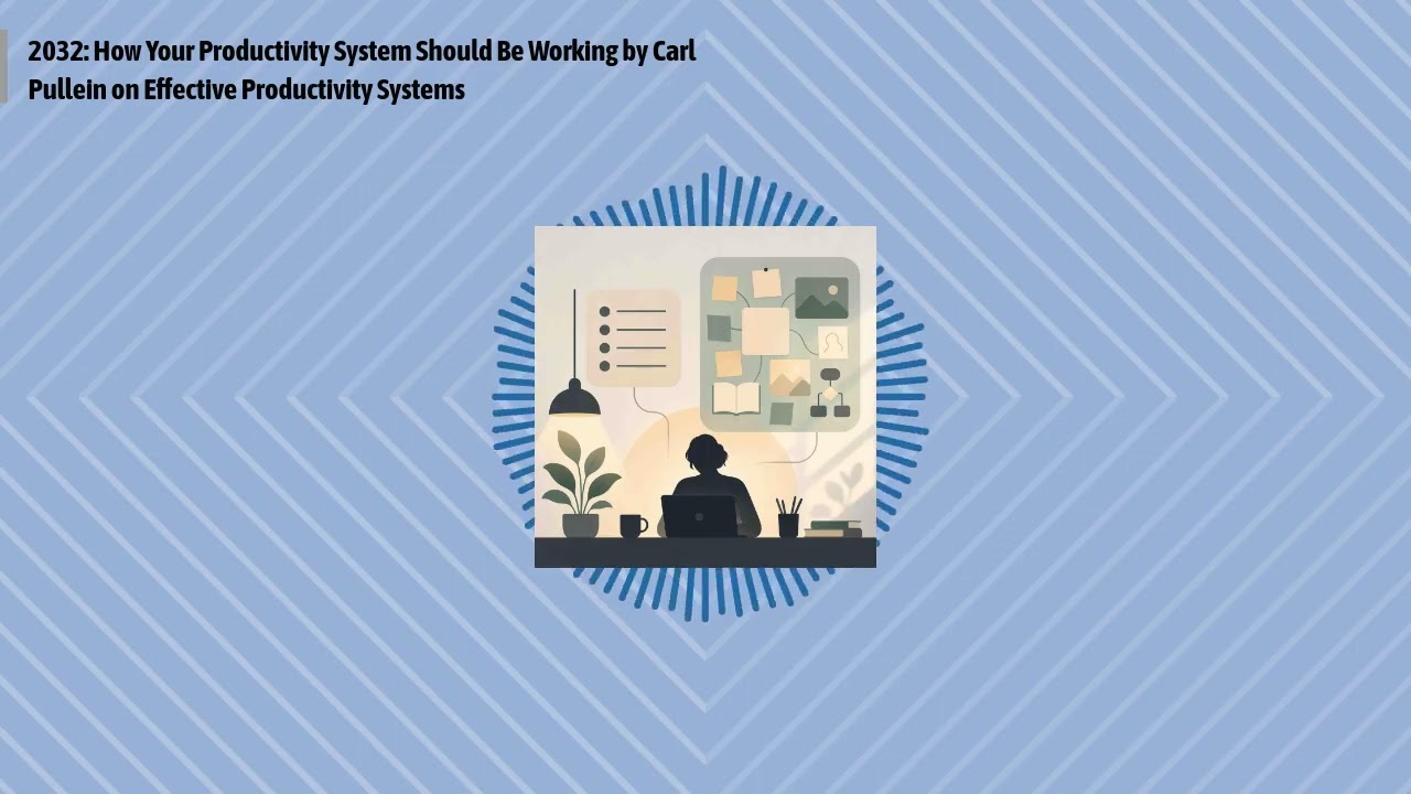 2032: How Your Productivity System Should Be Working by Carl Pullein on Effective Productivity...