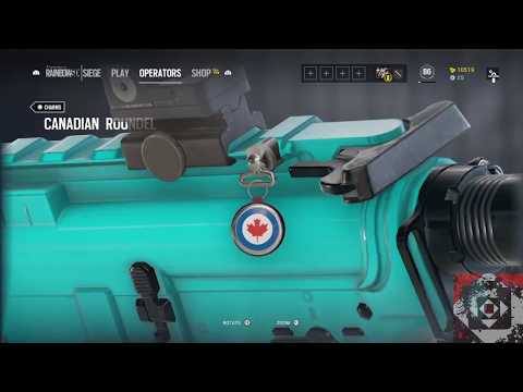 Canadian Roundel Charm (Rainbow Six:Siege)
