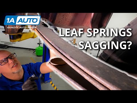 Truck Sagging, Banging, or Rattling in the Rear? New Leaf Springs Can Smooth Out These Problems!