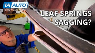 Leaf Spring Rattle 2001-2015 Toyota Tacoma Leaf Springs: Decoding the Sag, Recall, and ...