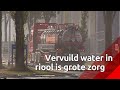 Het riool in Tilburg werd leeggepompt nadat daar tijdens de brand olie in was beland