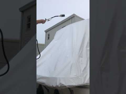 Shrink wrap heat gun $29 solution Harbor Freight